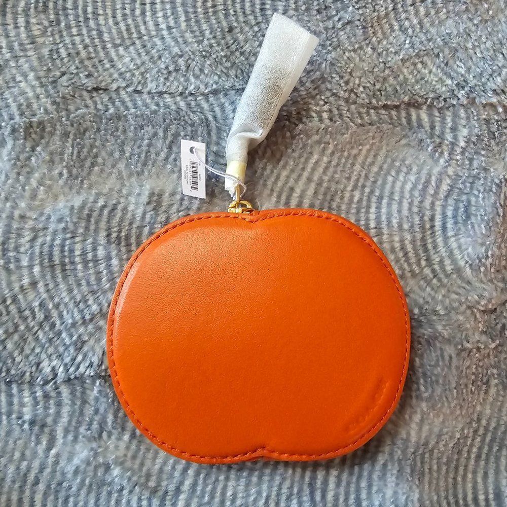 Coach NWT Jack O' Lantern Pumpkin Coin Case Wallet - Picture 2 of 4